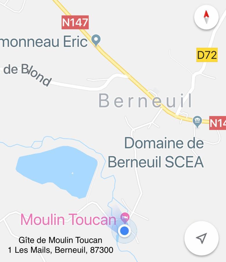 Gite Du Moulin Toucan Berneuil  Buitenkant foto